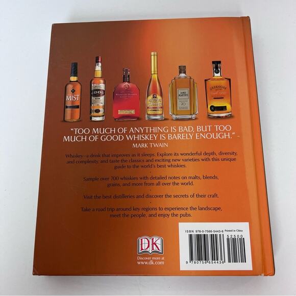 A Nation by Nation Guide to The Best World Whiskey Coffee Table Book 8 x 9.5 - Picture 16 of 16